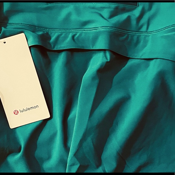 NWT LULULEMON Play Off Pleats Skirt TEAL LAGOON - Picture 6 of 6